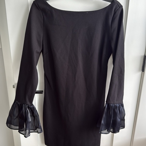 STAUD Hawthorne Dress in Black - Picture 3 of 4
